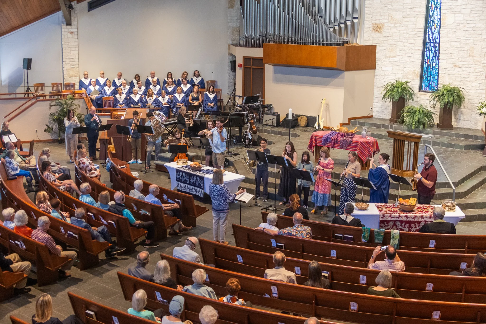 Last Sunday we celebrated World Communion Sunday, sharing communion around tables with the church of Christ around the globe.