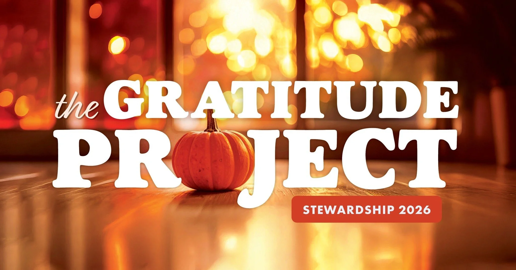 &ldquo;Therefore, since we are receiving a kingdom that cannot be shaken, let us show gratitude, by which we may offer to God an acceptable worship with reverence and awe.&rdquo; &mdash; Hebrews 12:28

The Gratitude Project kicked off this week. 🍂 T