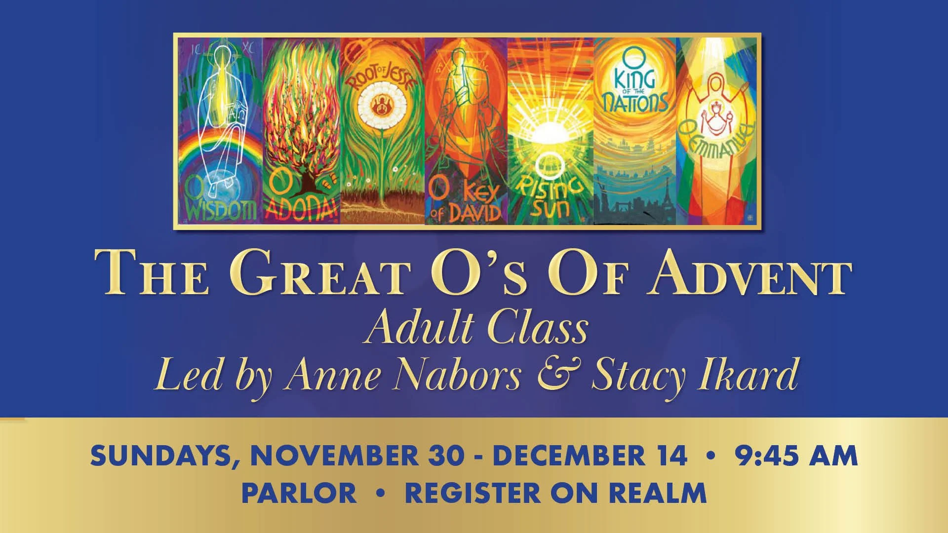 The Great O's of Advent