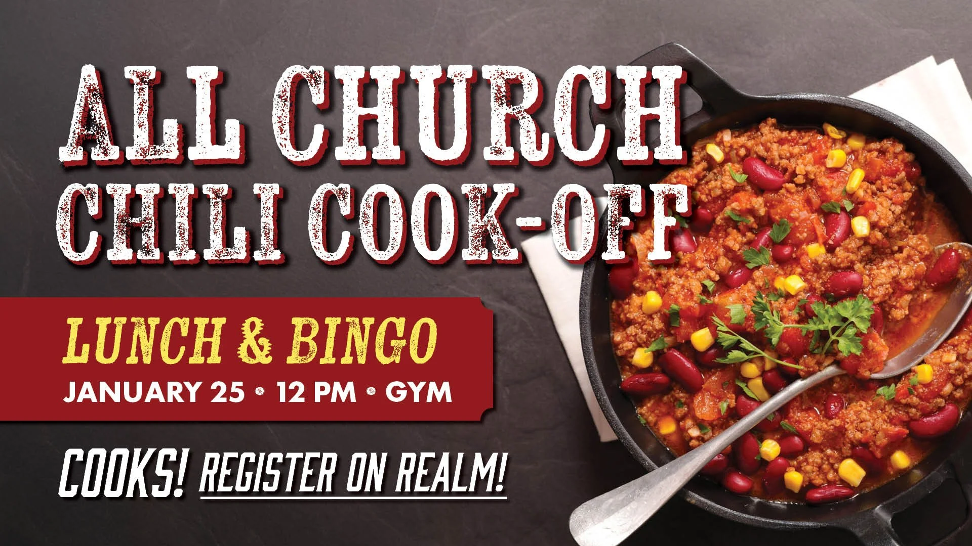 All-Church Chili Cook-Off with Lunch &amp; Bingo
