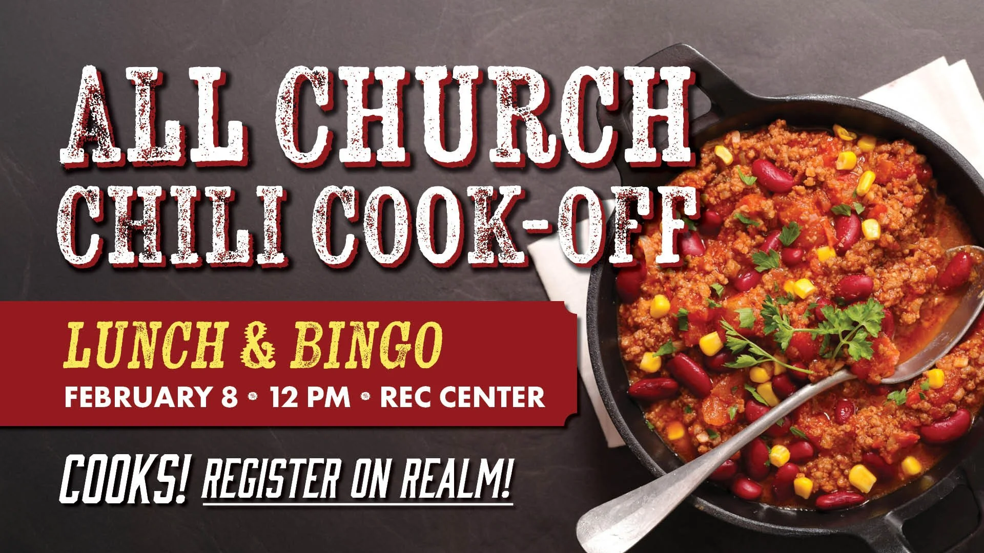 All-Church Chili Cook-Off with Lunch &amp; Bingo
