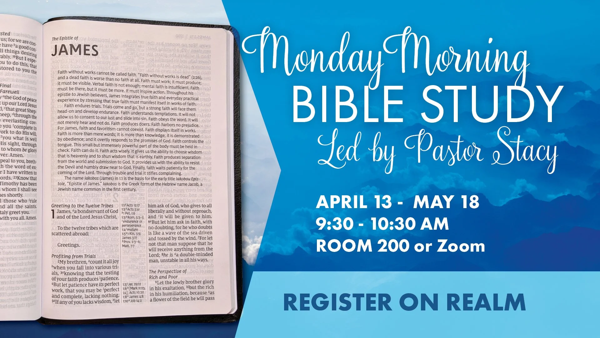 Monday Morning Adult Bible Study