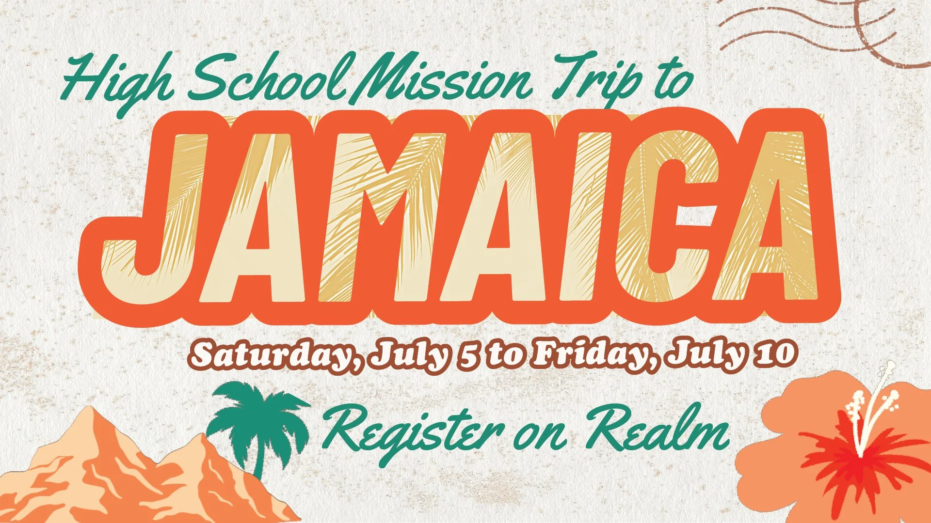 High School Mission Trip to Jamaica