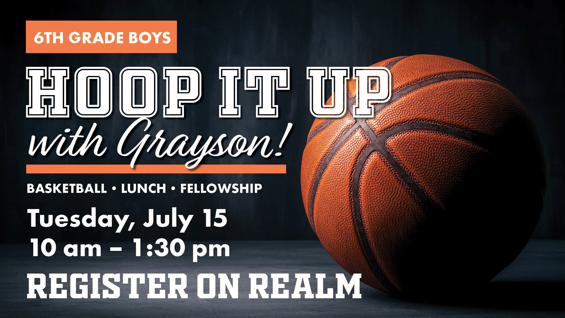 Hoop It Up with Grayson!
