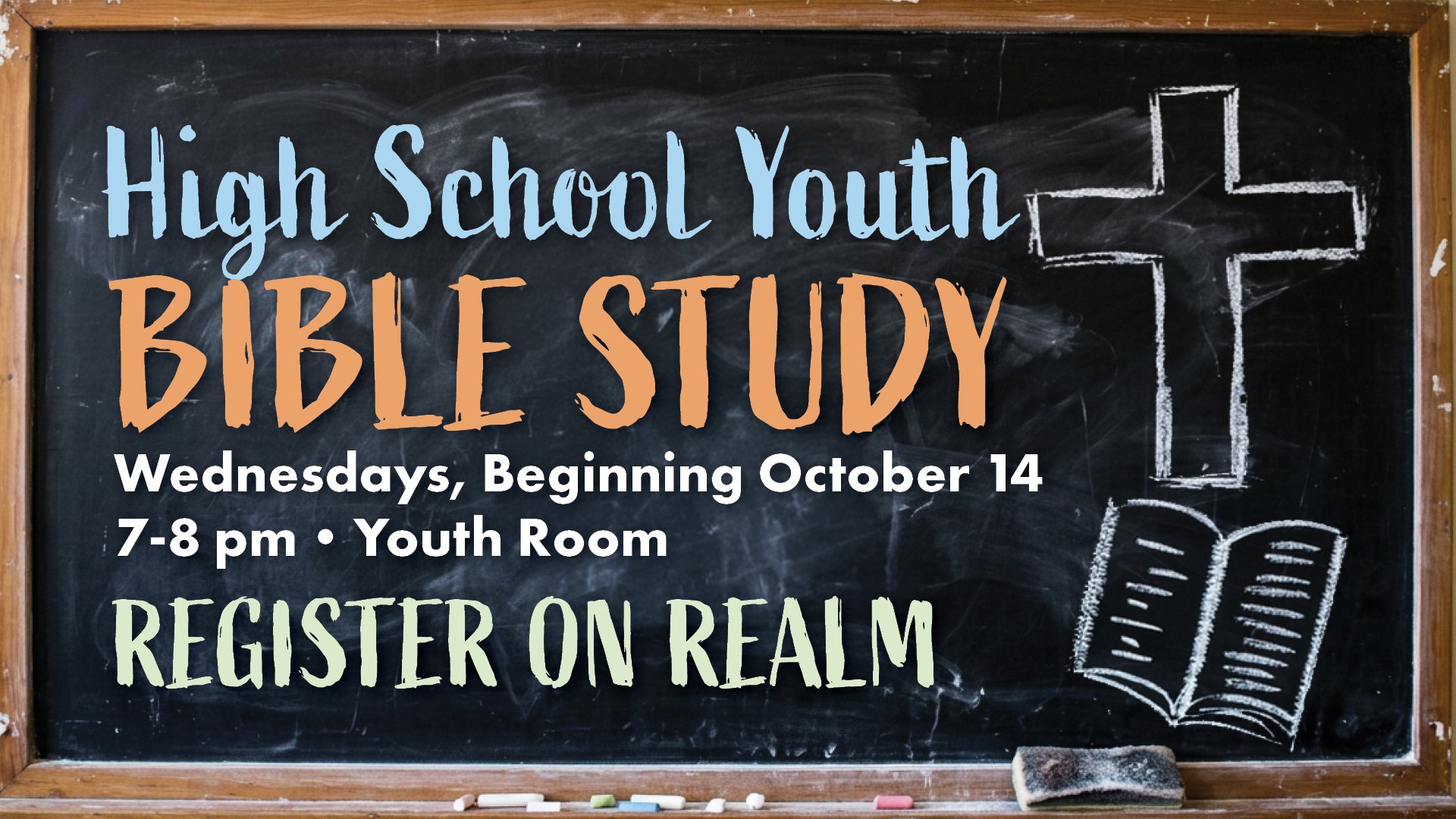 High School Youth Bible Study