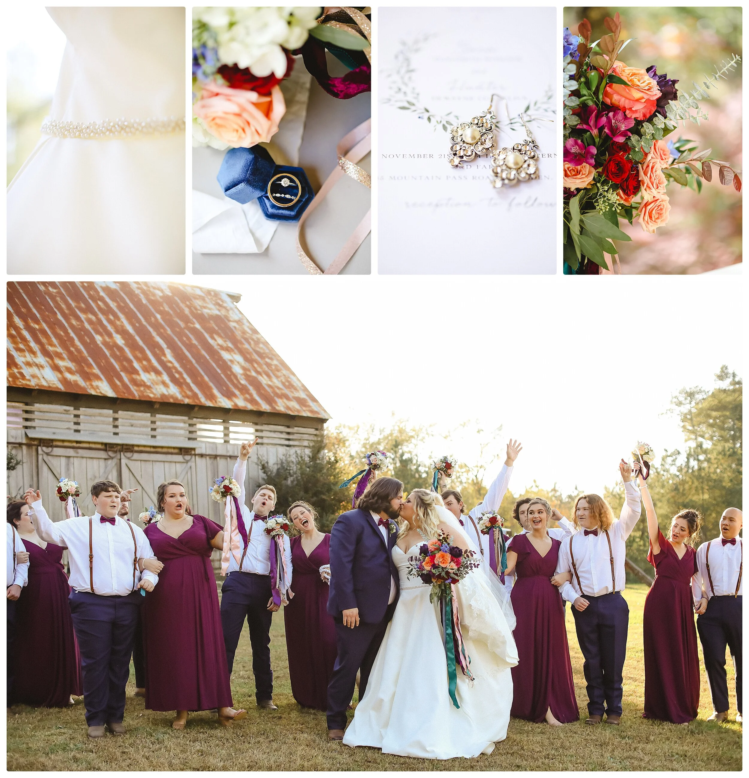 An Alabama Wedding Day at J&amp;D Farms:: Southside, Alabama