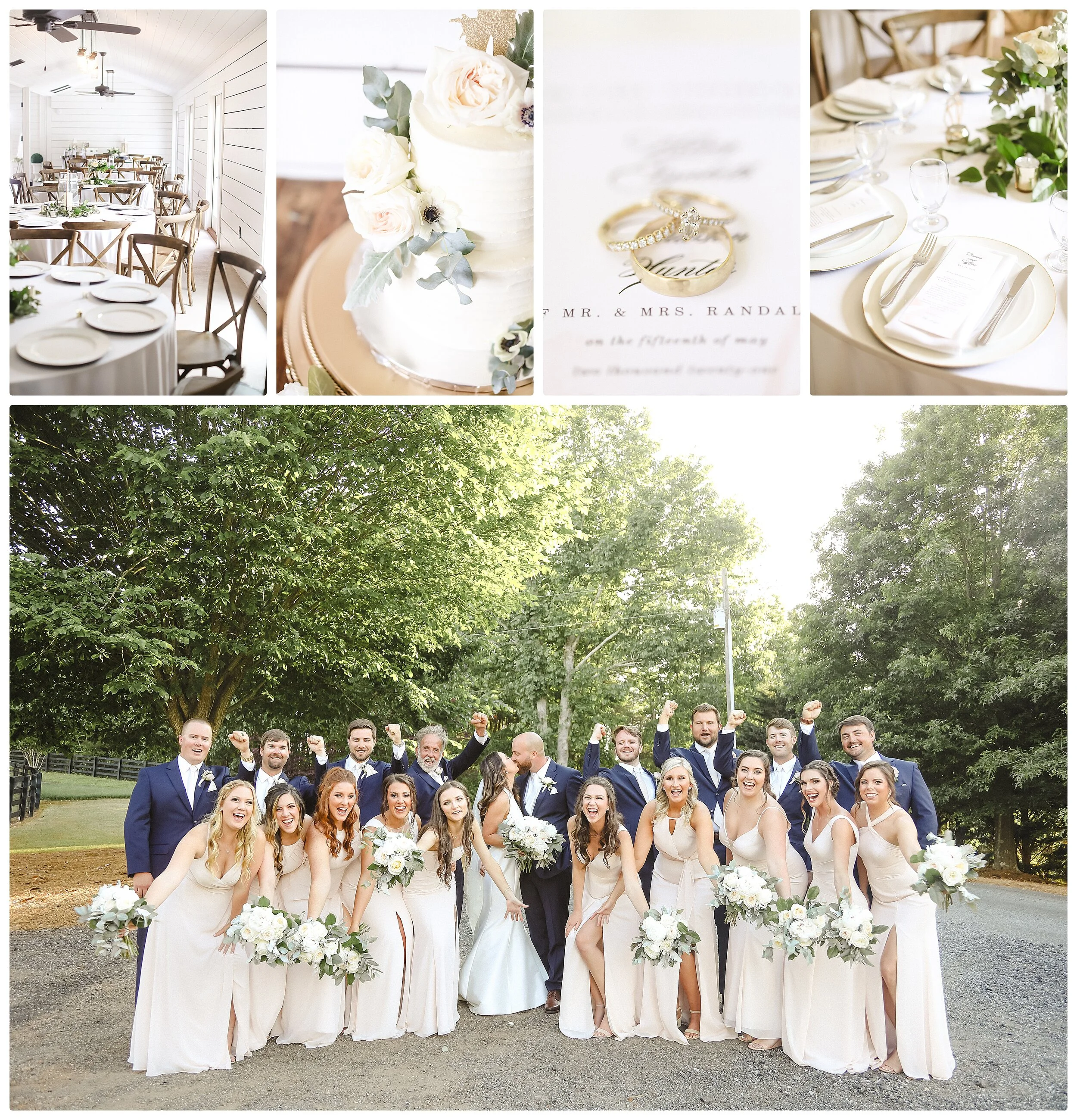 A Summer Wedding at White Laurel Estates in Dawsonville, Georgia