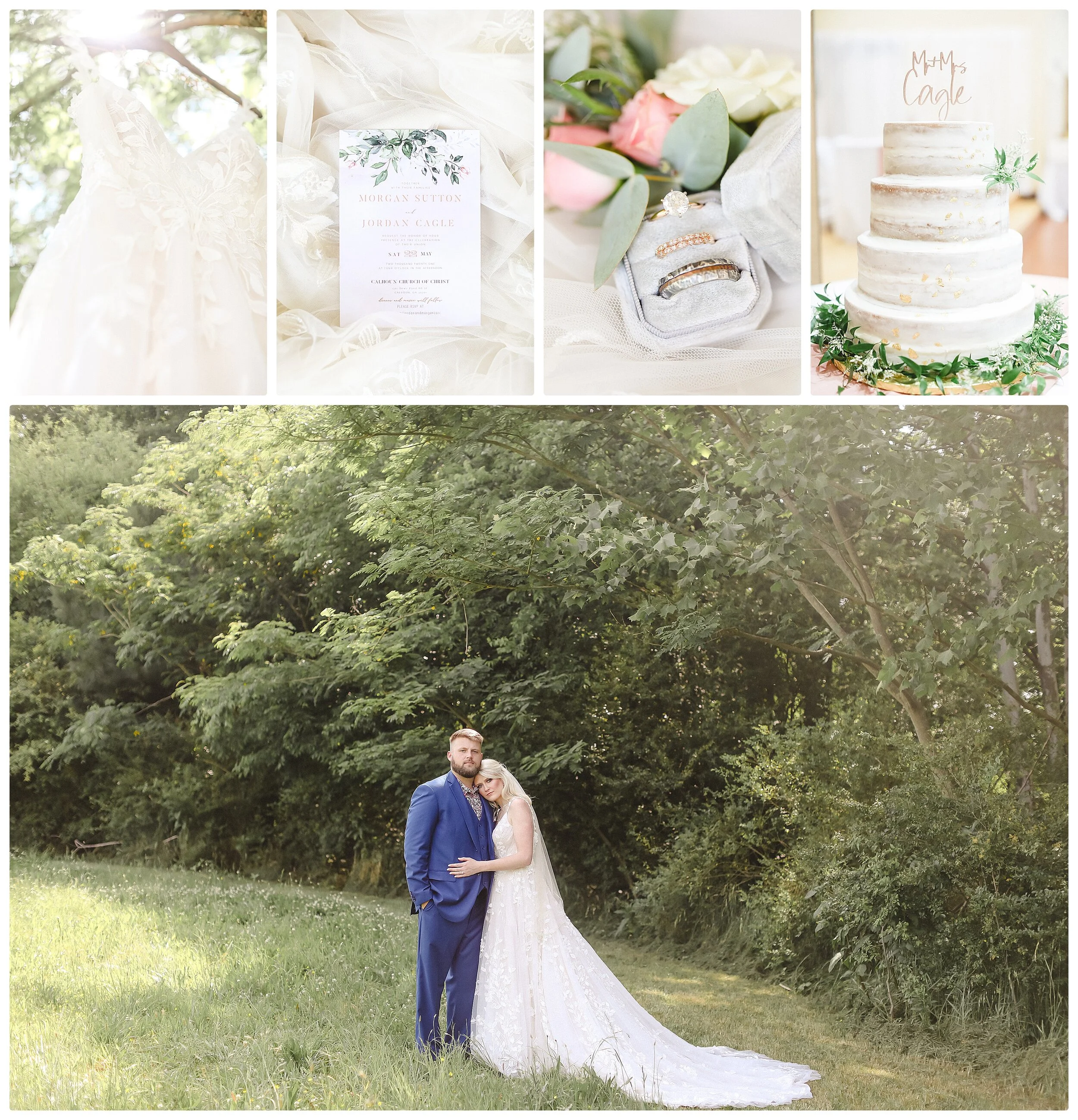 A Summer Wedding in Calhoun, Georgia
