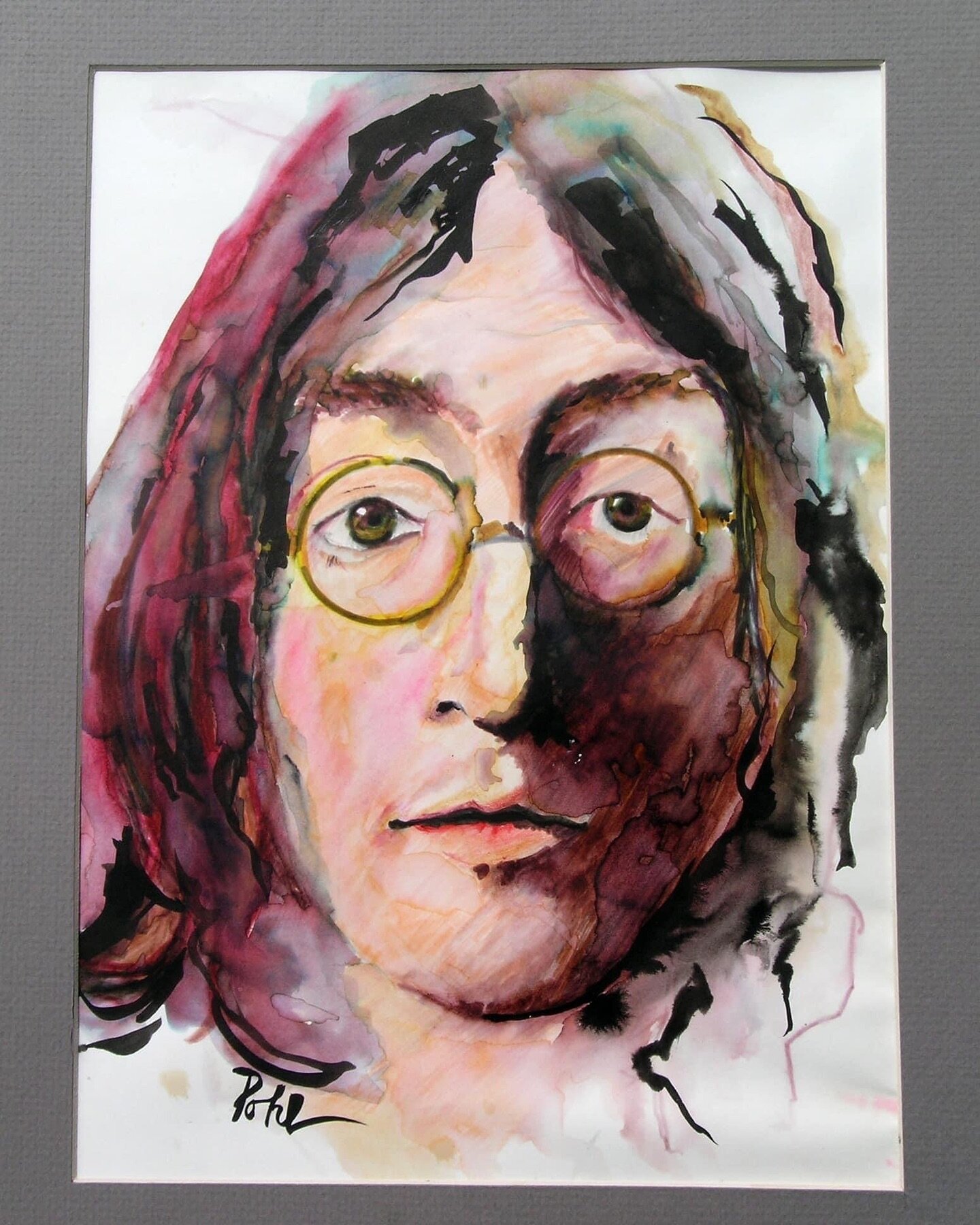 My first published illustration, in my high school newspaper (The Arrowhead) 1980 #inmylife 

@johnlennon @thebeatles #johnlennon #thebeatles #illustration #portrait #art