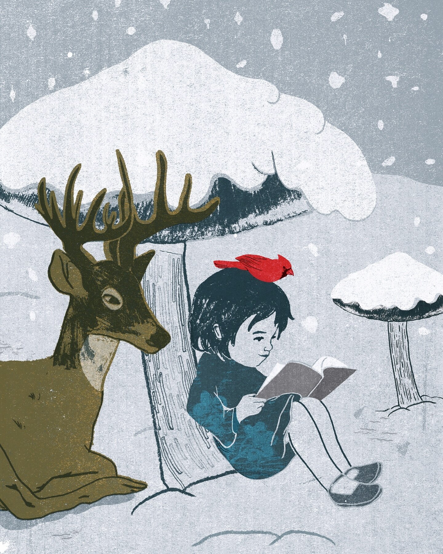 Someday you will be old enough to start reading fairy tales again (2010)

#winter #fairytales #cslewis #illustration #art #pittsburgh #illustrator #davidpohl