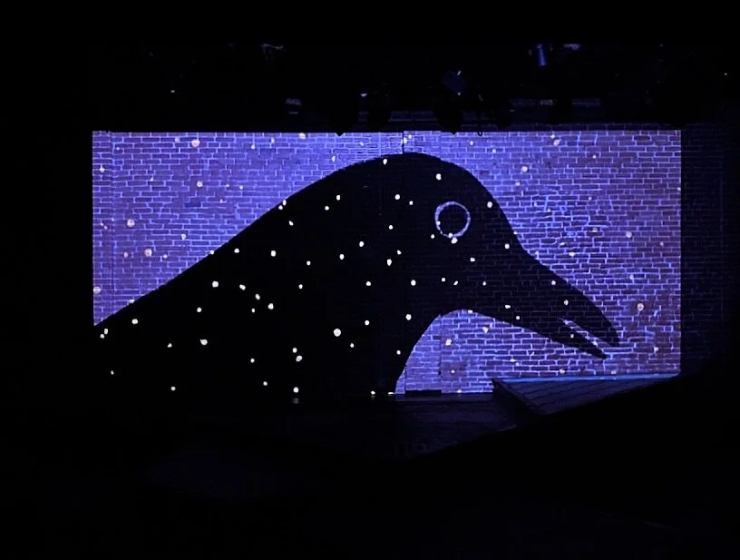 Projection for South Side Stories Revisited, which opened last night @city_theatre Written and performed by Tami Dixon, Directed by Matt M. Morrow