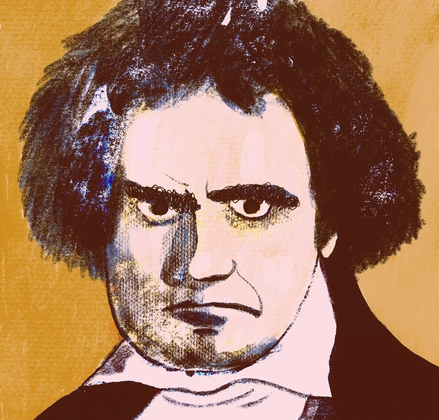 Beethoven (2020) #sketchbook

#beethoven #portrait #vienna #illustration