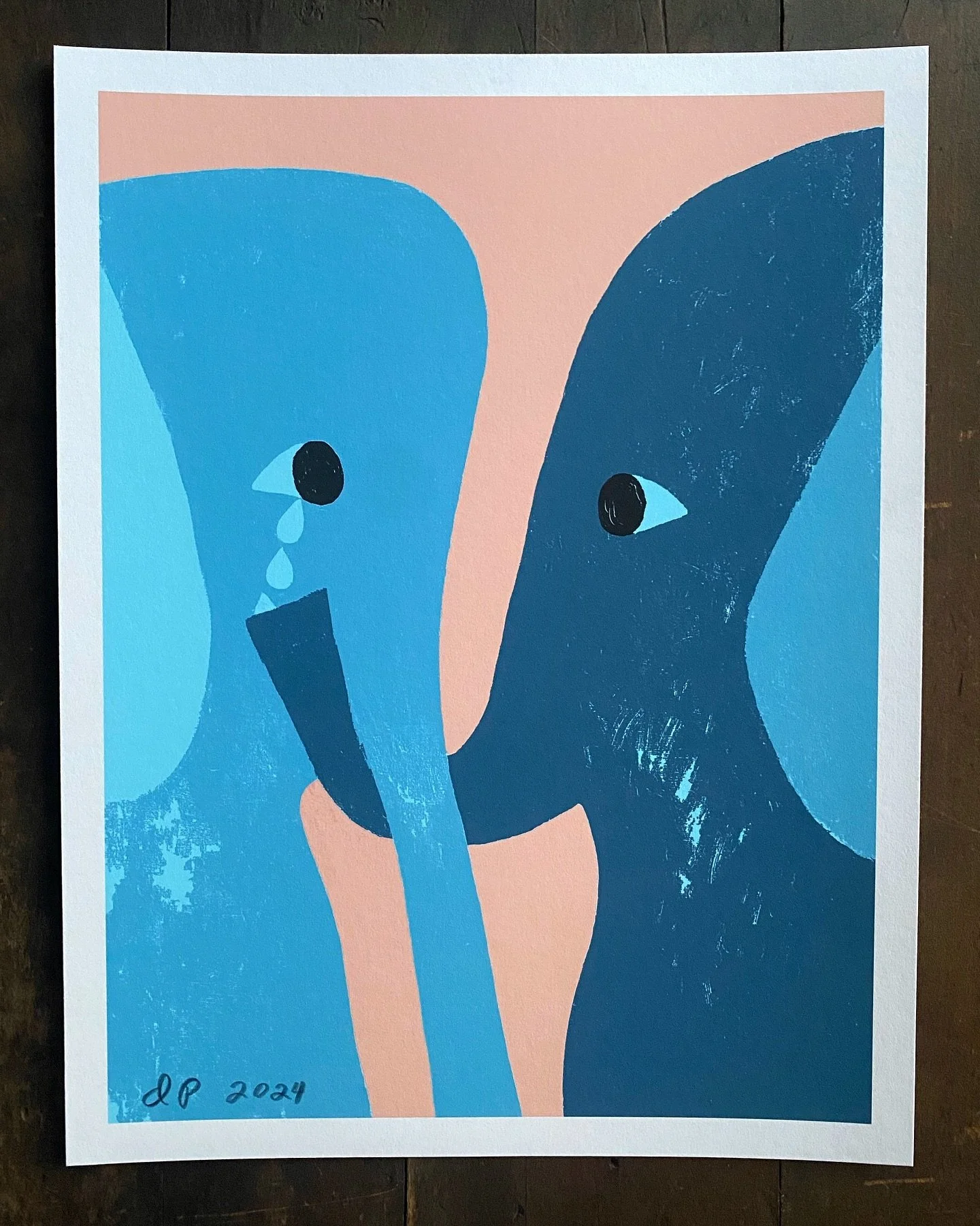 Compassion (2024)
9 x 12 inches with 1/2&rdquo; border on all sides. 

Giclee Fine Art Print on Moab Entrada Bright White 290gsm paper with archival inks. 

Open Edition 
Signed and dated, 2024

$40 + $8 shipping. Private Message me for purchase. Pay