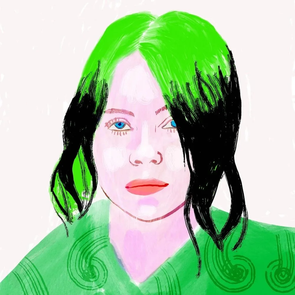 Billie Eilish (2020) @billieeilish 

#portrait #illustration #billieeilish #illustrated #drawing