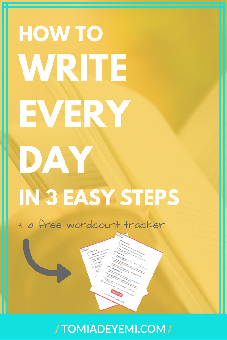How To Write Everyday in 8 Easy Steps — TOMI