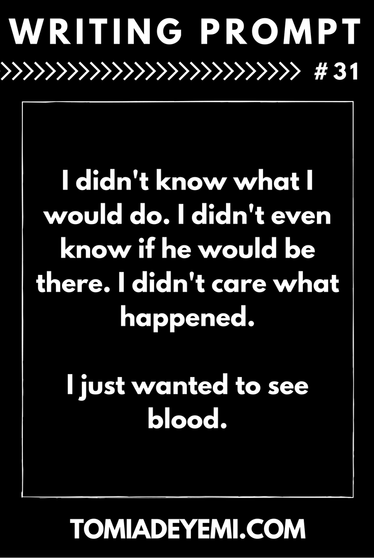 Writing Prompt #31