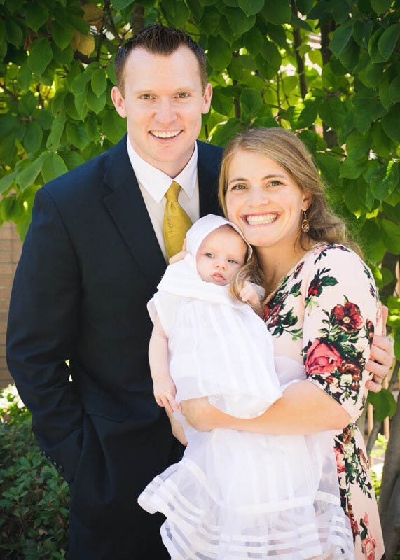 Micah Paul Keith (MBA 2010) and Sarah Keith with their new daughter Paisley Lyn Keith.