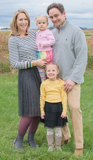 Elissa McGee (MBA 2011) , Ish McGee (MBA 2011) , and family.