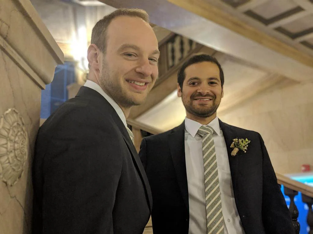 Michael Bernardi (MBA 2018) married Eduardo Guardia (MBA 2017) in November.