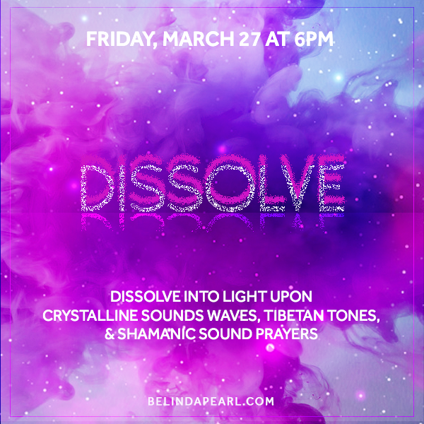 Dissolve: A Restorative Soundscape with Yoga Nidra infused with Reiki Light.