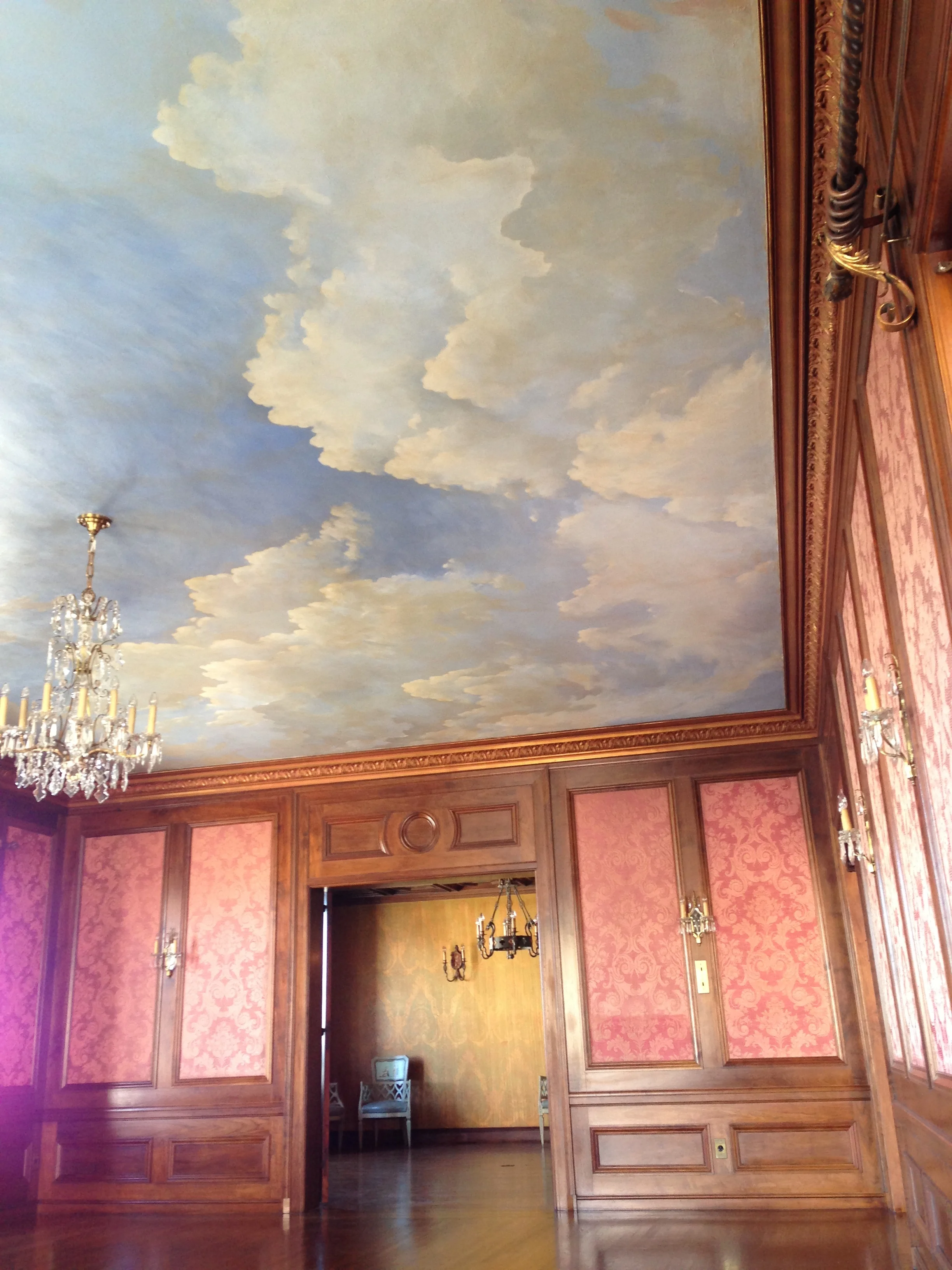 ballroom sky mural