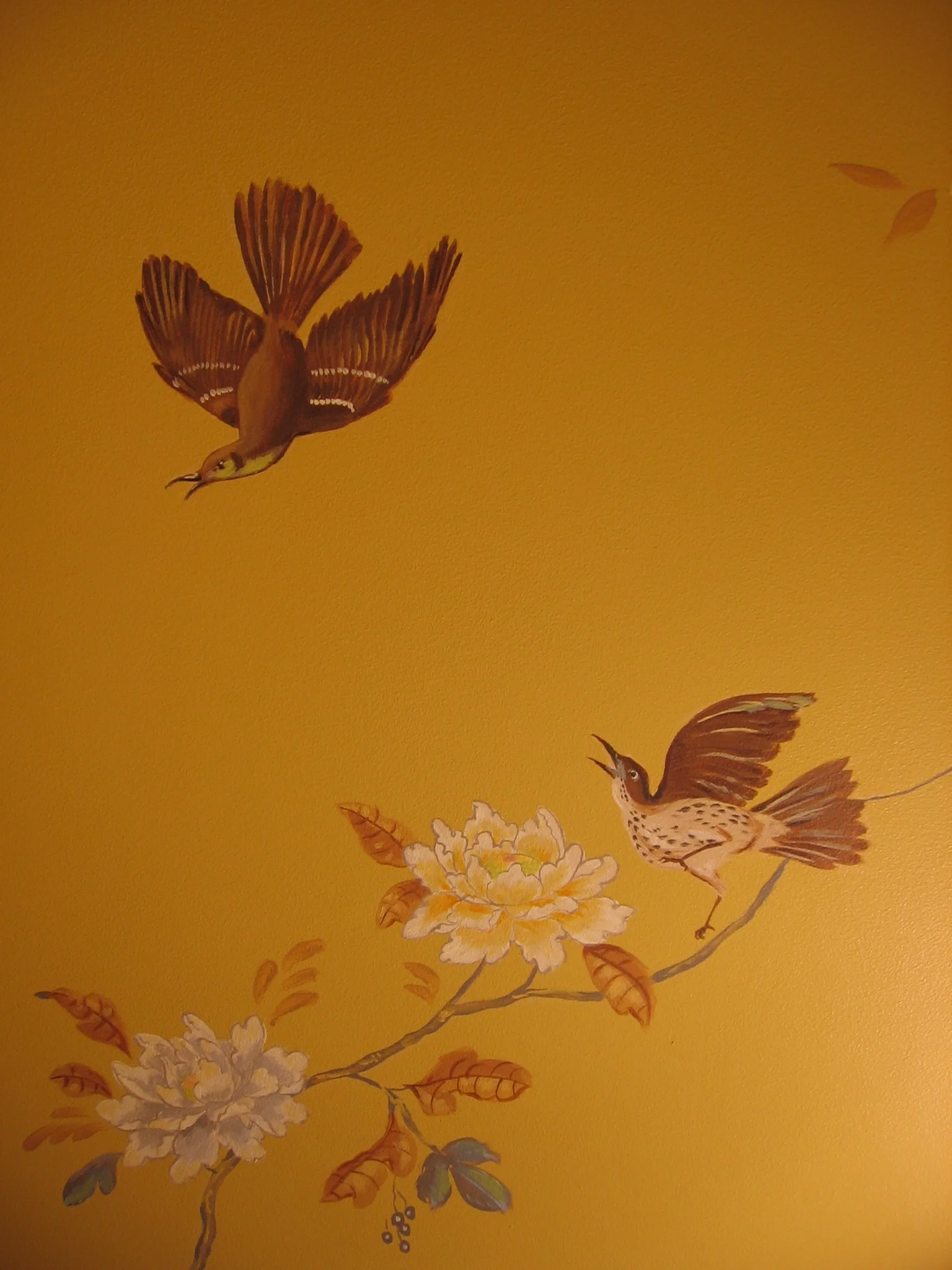 detail from interior mural