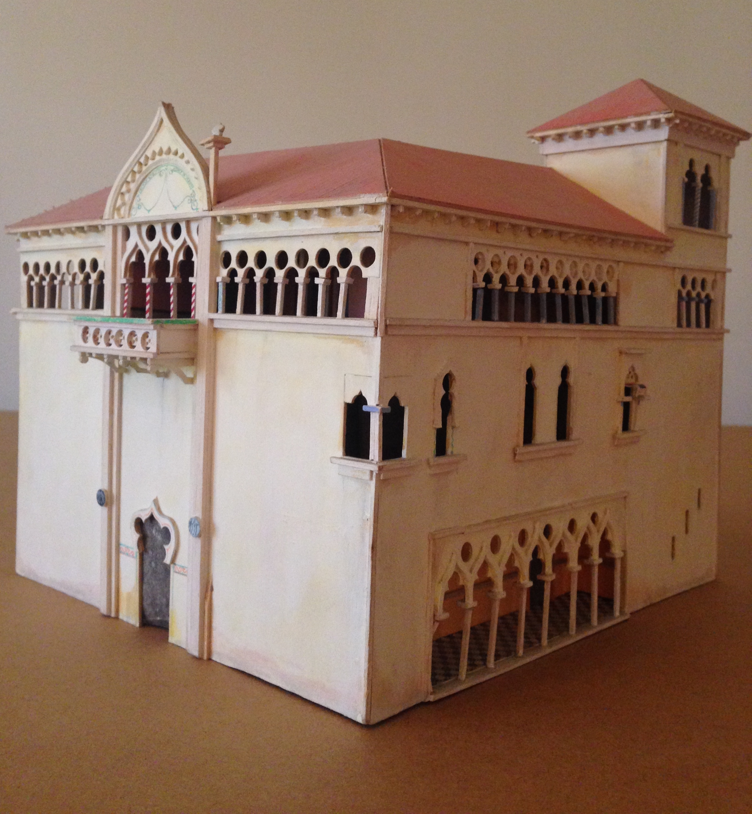 Venetian villa miniature