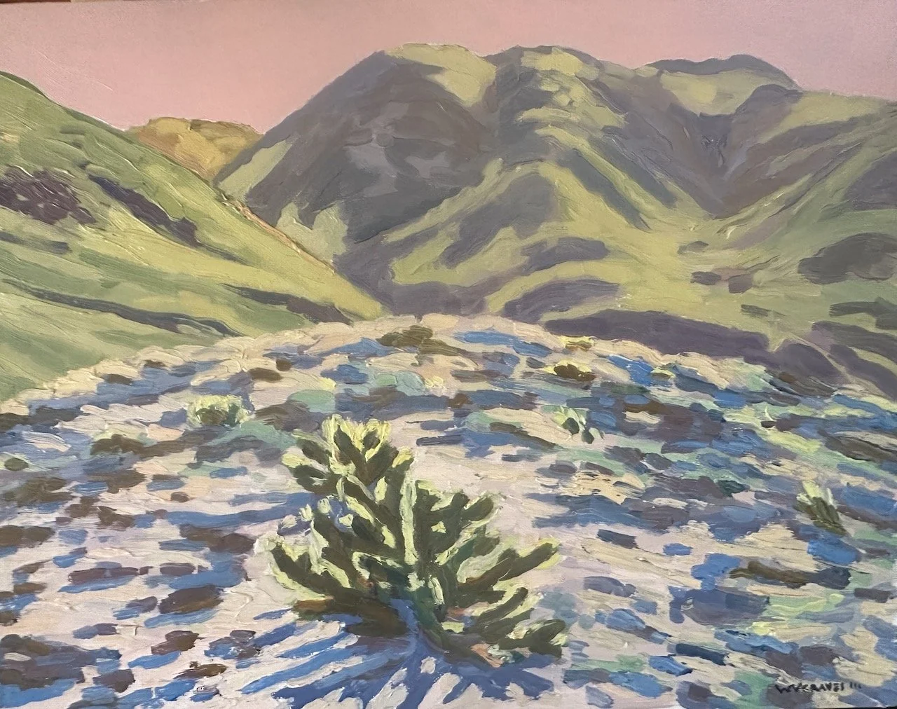 cathedral cove plein air 
