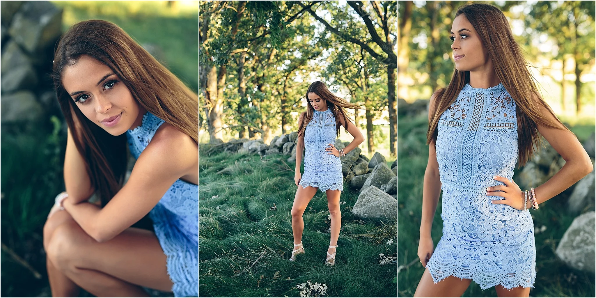 Editorial style senior session in Madison, WI.