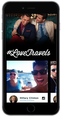 Marriott also received a #LoveTravels content hub on Pride.com, housing editorially curated travel content alongside ten custom #LoveTravels content pieces, #LoveTravels ad units and embedded social media posts.