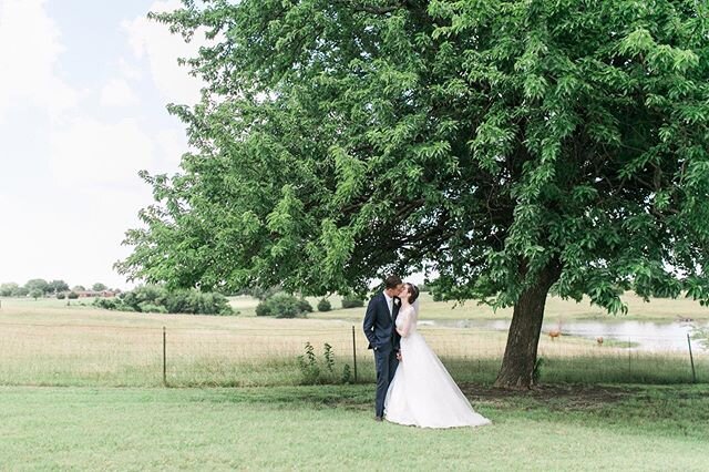 One of my favorites from Brooks &amp; Angela&rsquo;s wedding last weekend 🌳✨