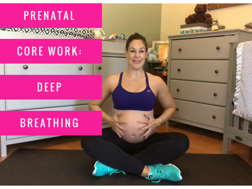 Prenatal Core Work!