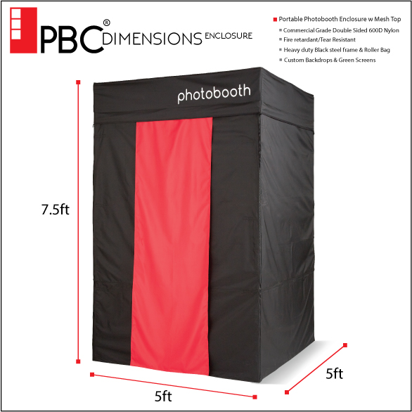 Our Enclosed Booth