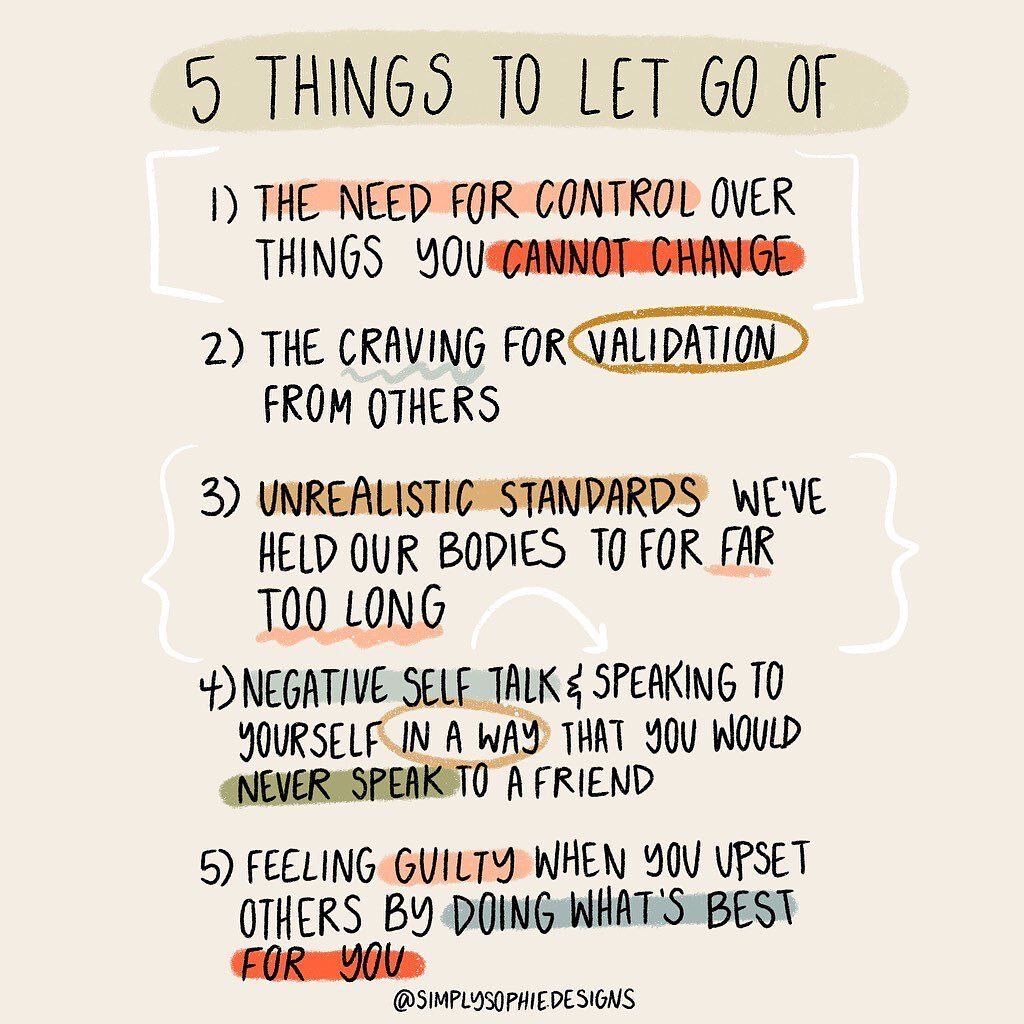 I&rsquo;m a 5 today. Where are you?
****
Posted @withregram &bull; @simplysophiedesigns What are you letting go of today? Comment the number of which one resonates with you the most! I would say number 4 is what I&rsquo;m focusing on! How about you?