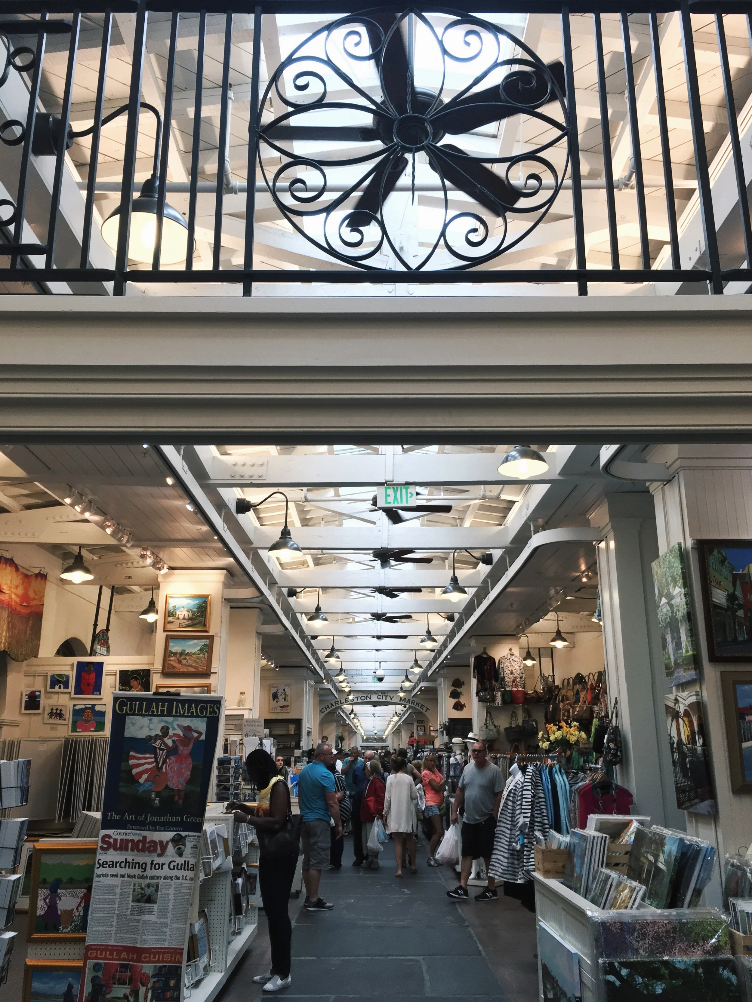 Charleston's historic City Market. The Quincy Market of the South. 