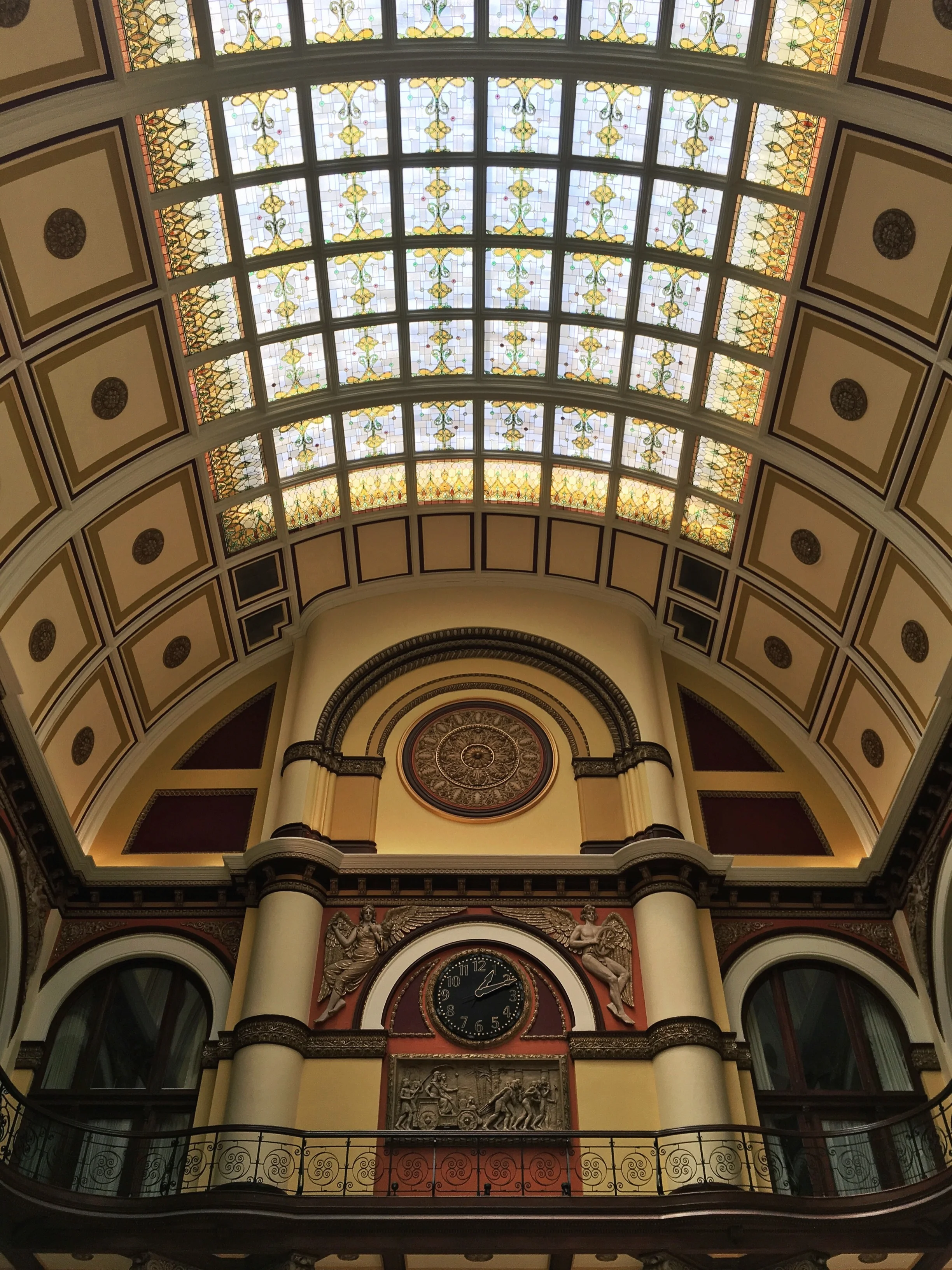 We did check out the stunning lobby of the Union Station Hotel on our morning jaunt.