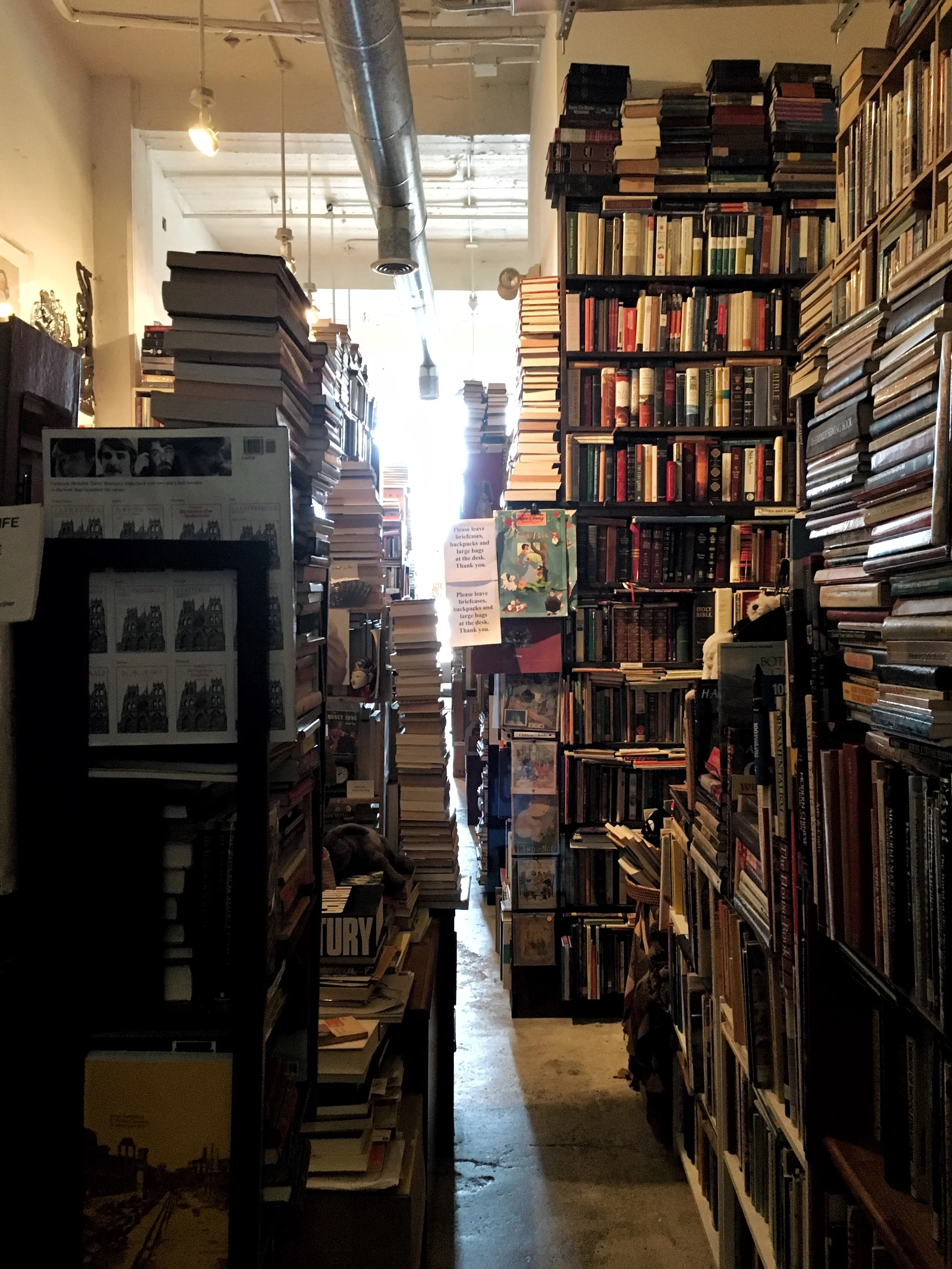 And a book store with objectively too many books in it.