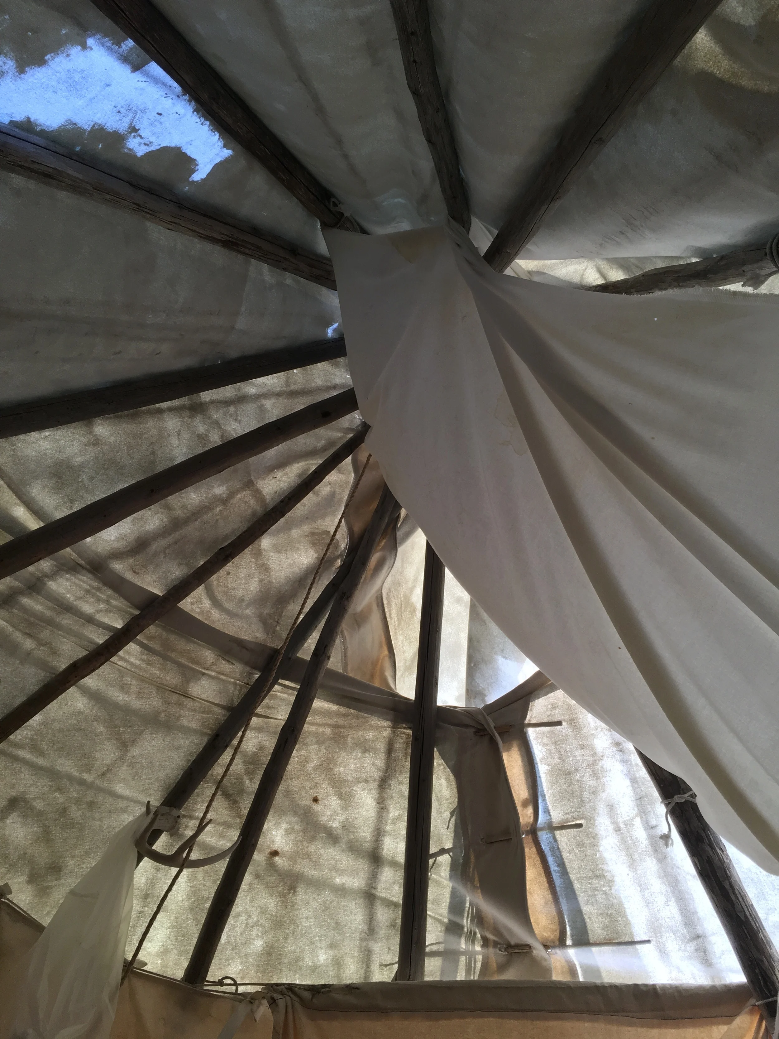  I was so cold, and my hip was so bruised, but it was still kind of pretty to wake up to.