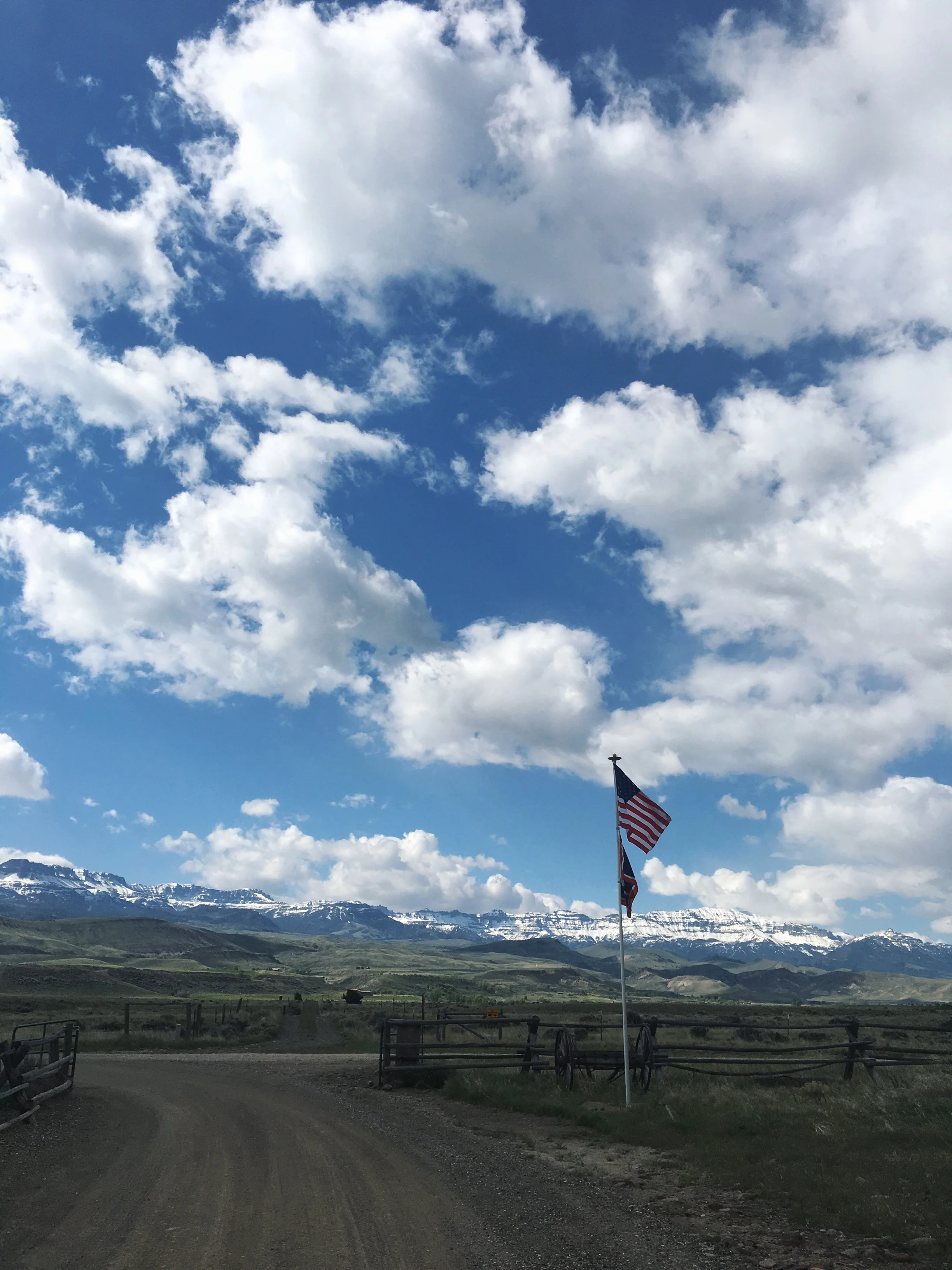 The drive also involved a fair journey through snow capped mountains of one of the state's many parks, and hairpin turns down steep cliff faces.