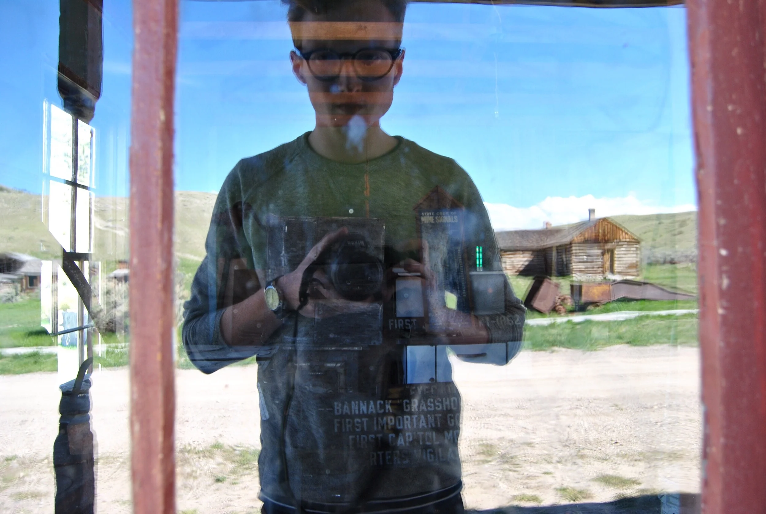 Me, being an artsy prick.