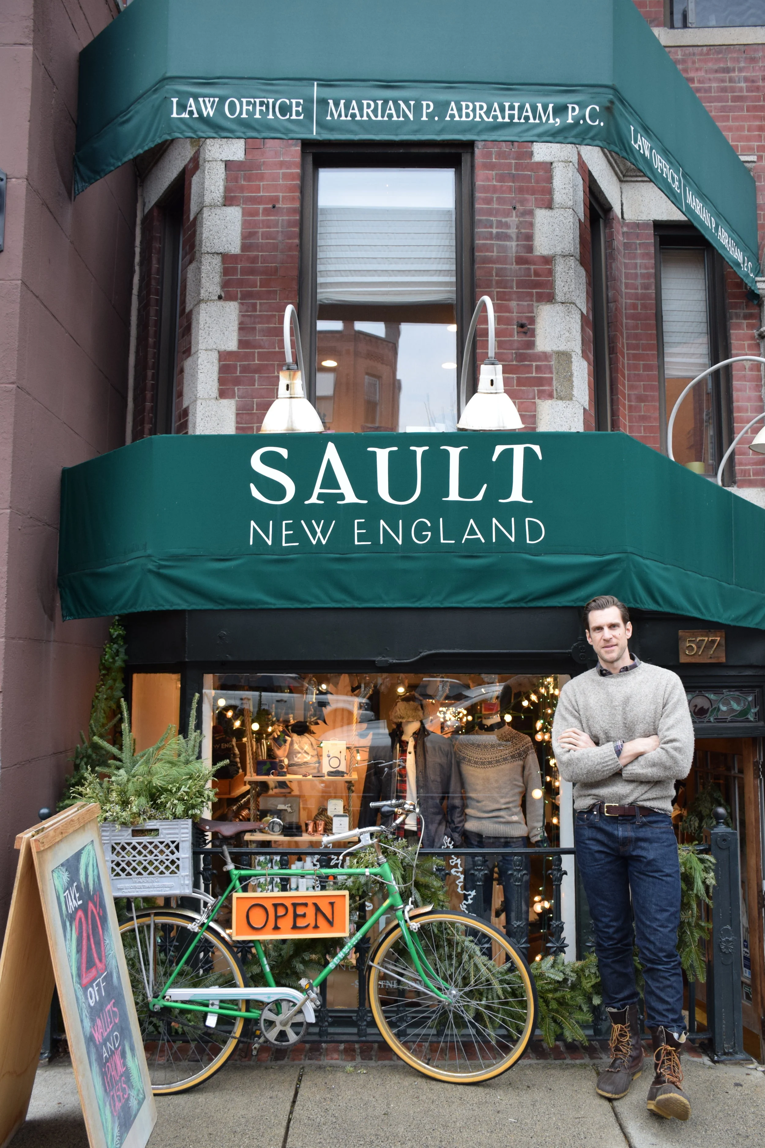 A conversation with Philip Saul, owner of the South End's Sault New England
