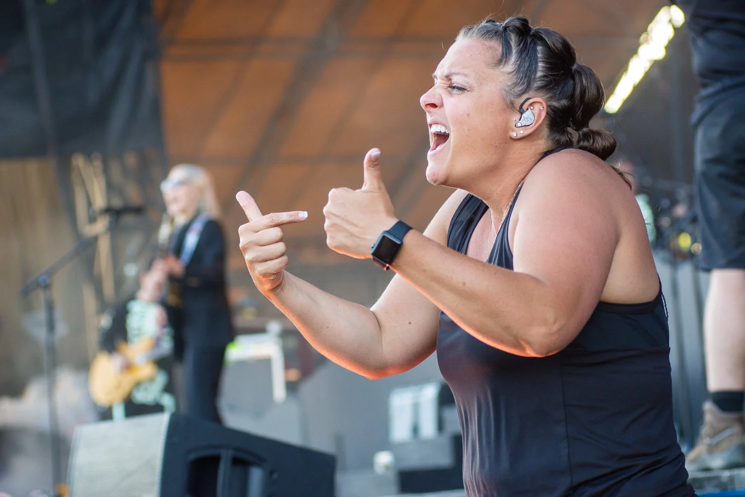 ASL Interpretor at Phoebe Bridgers