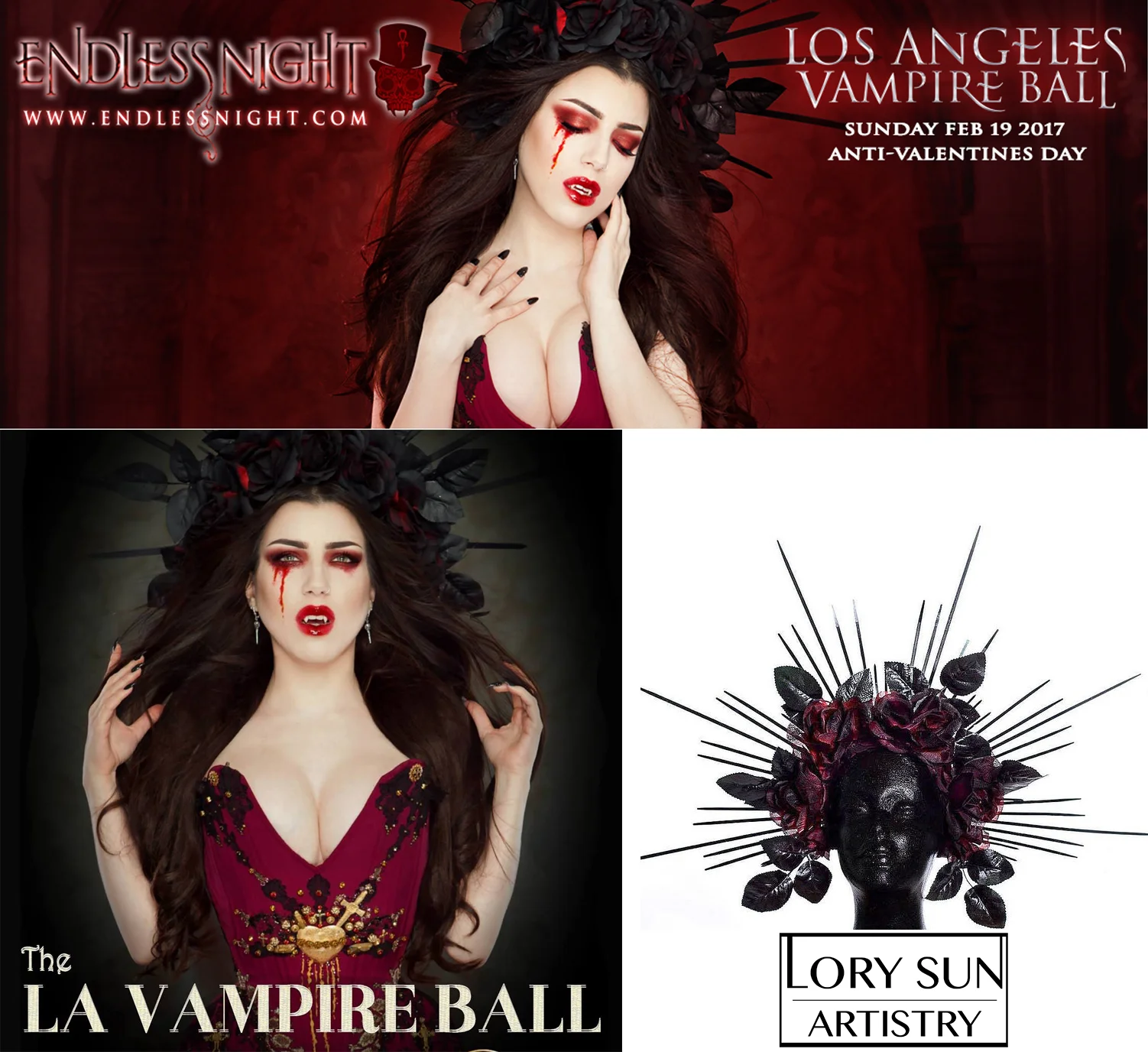 Headpiece Lory Sun Artistry
