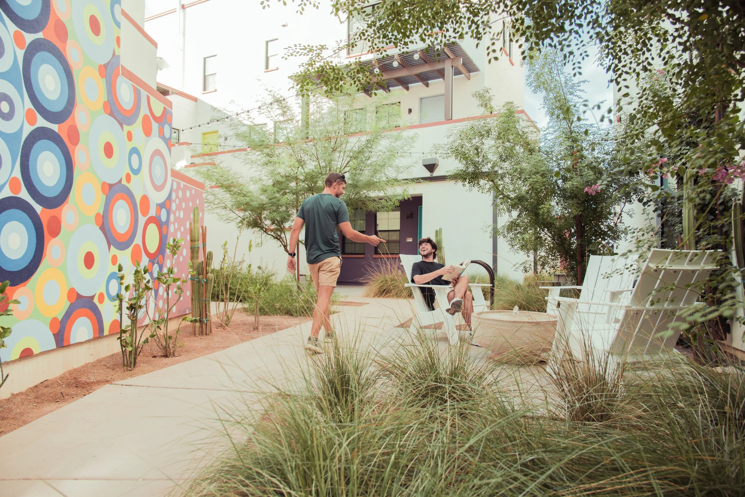 Neighbors greeting each other.jpg