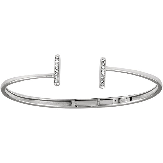 Diamond Bar Bracelet