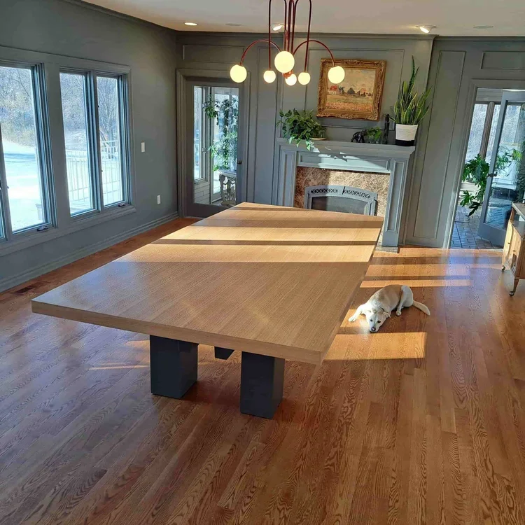 Bee's Wing Eucalyptus Dining Table