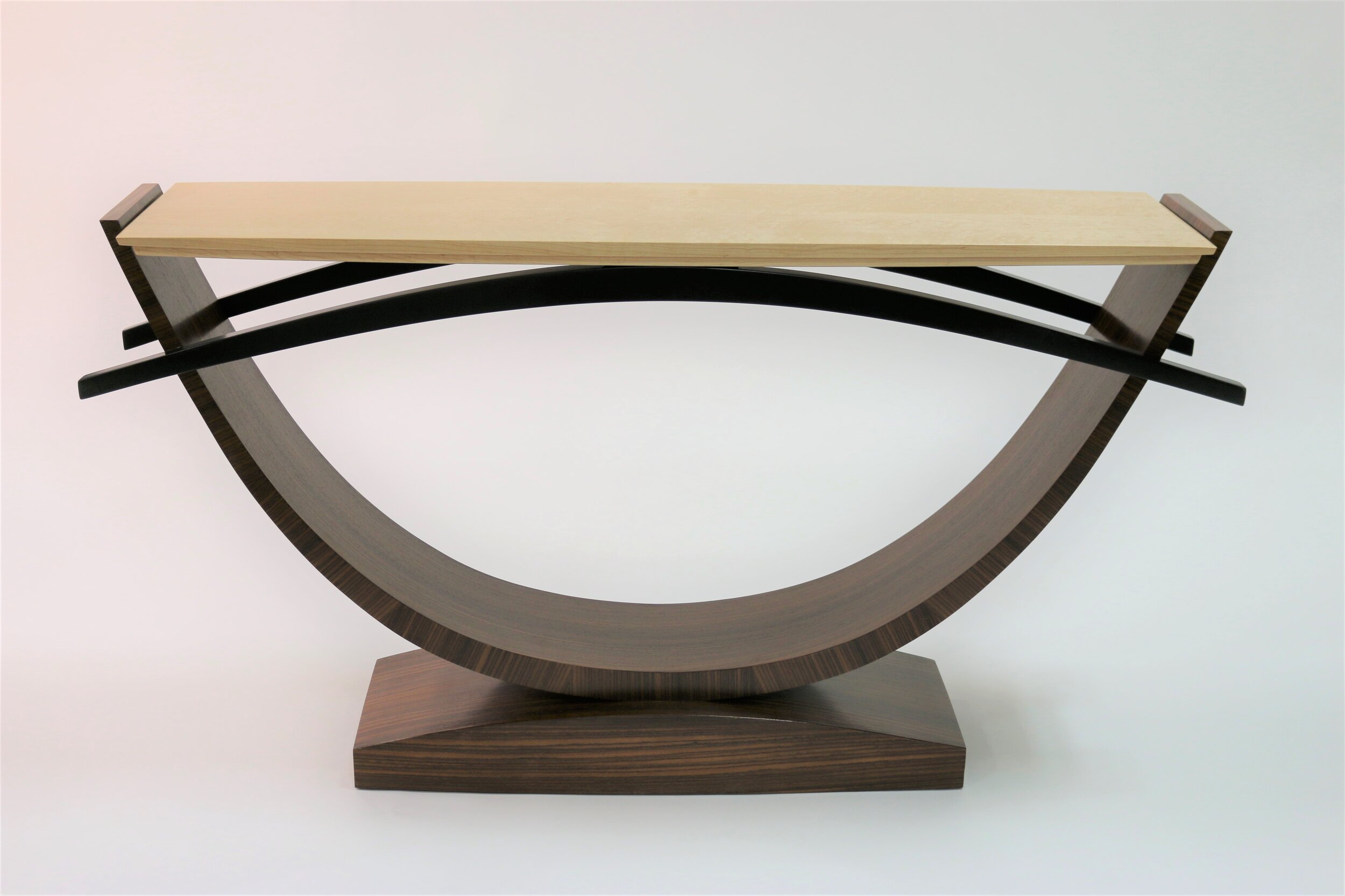 Opposing Arches Console Table