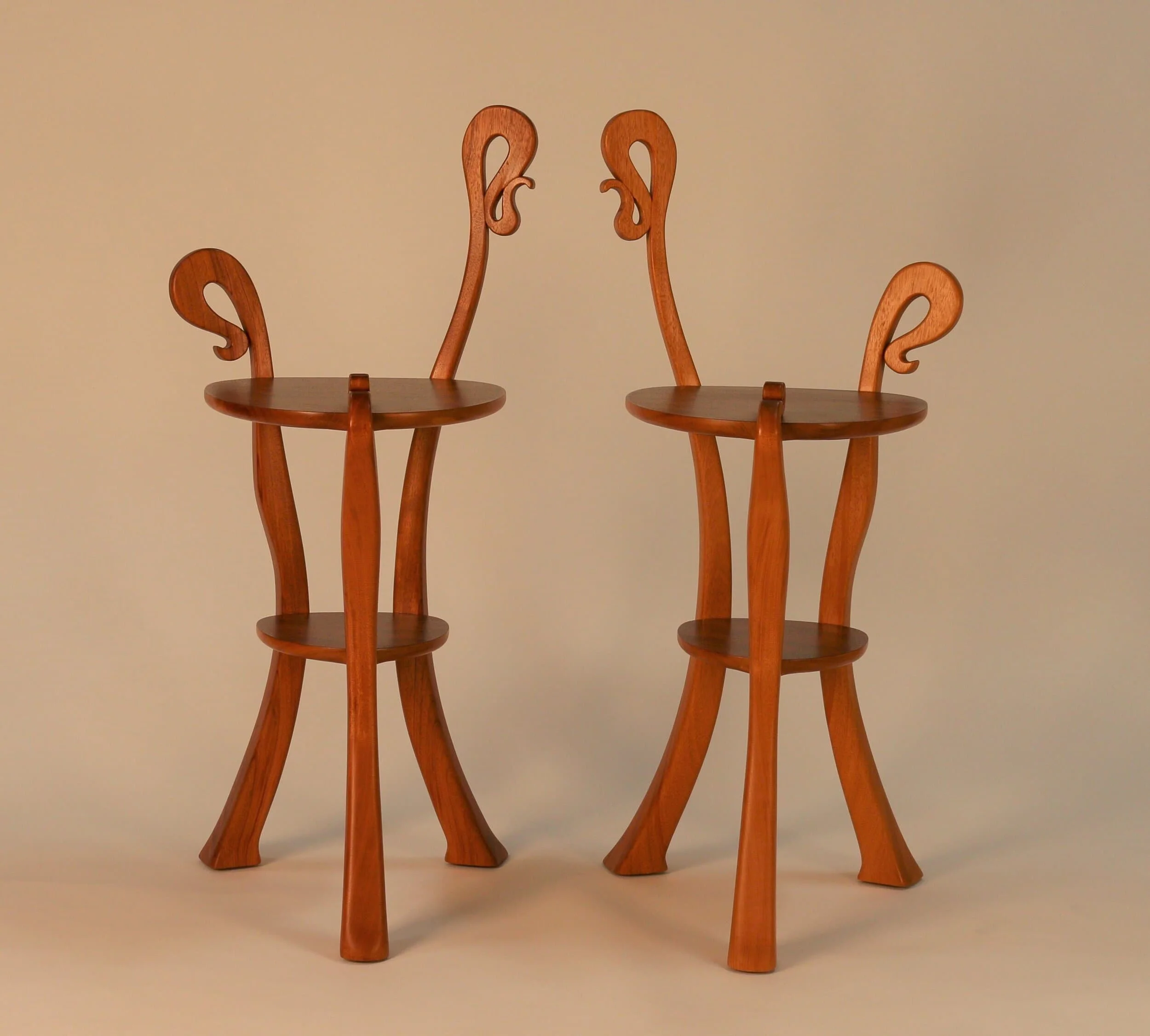 Art Nouveau side tables