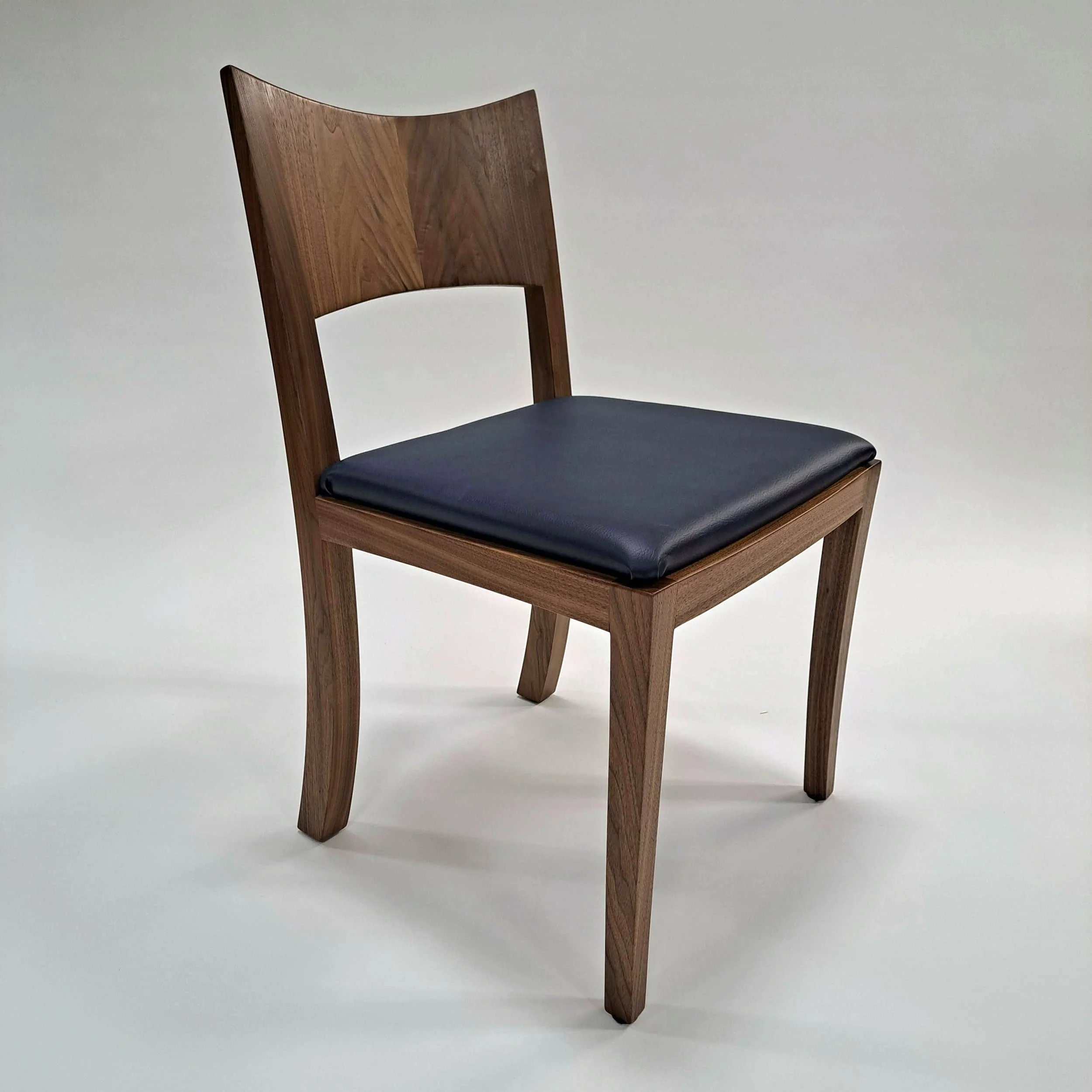 Walnut dining chairs