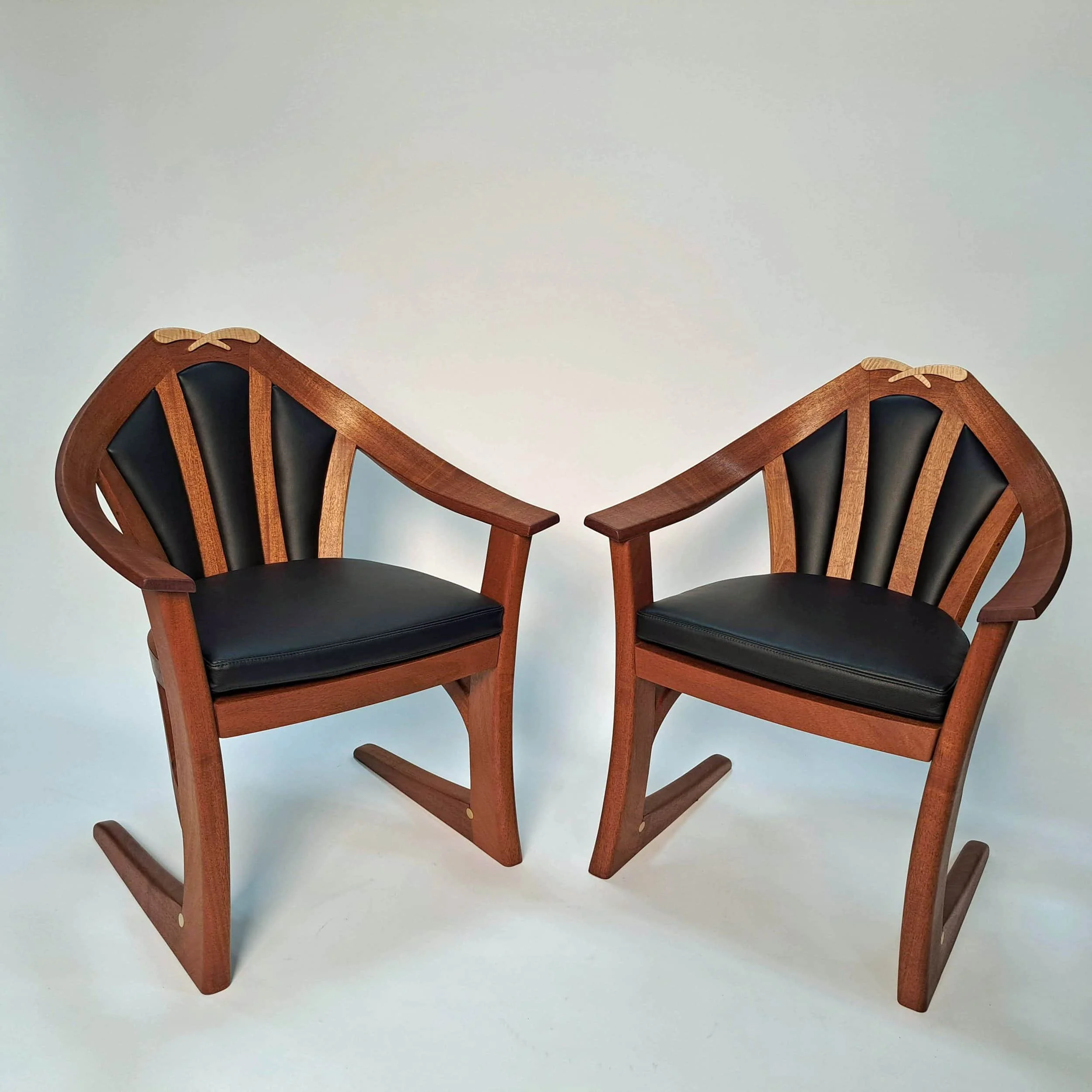 Mahogany side chairs